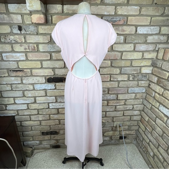 ARITZIA BABATON pale pink Hamptons midi dress - Picture 4 of 9